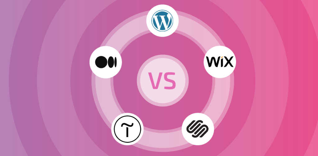 The best CMS and blogging platforms are compared