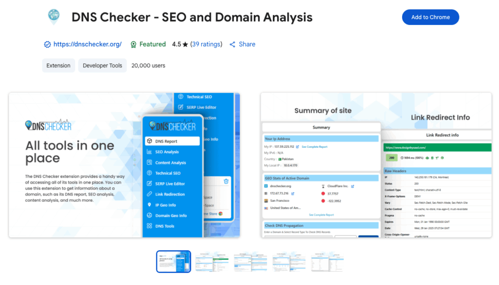DNS Checker – SEO and Domain Analysis